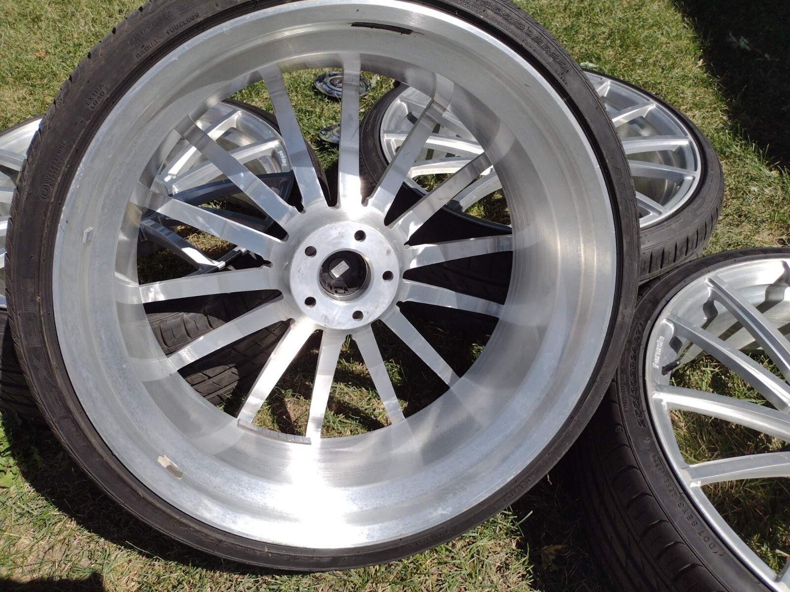 24" Staggered Rolls Royce (RR) Wraith Custom Forged Formula Wheels & Tires 5x120