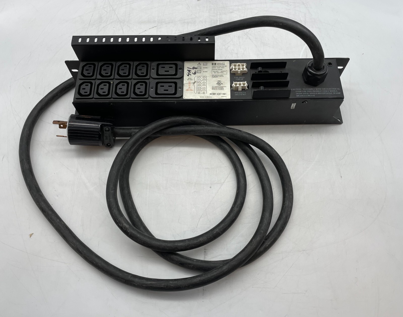 HP 30A Power Distribution Unit for ProLiant Storage, E7681-63001 | eBay