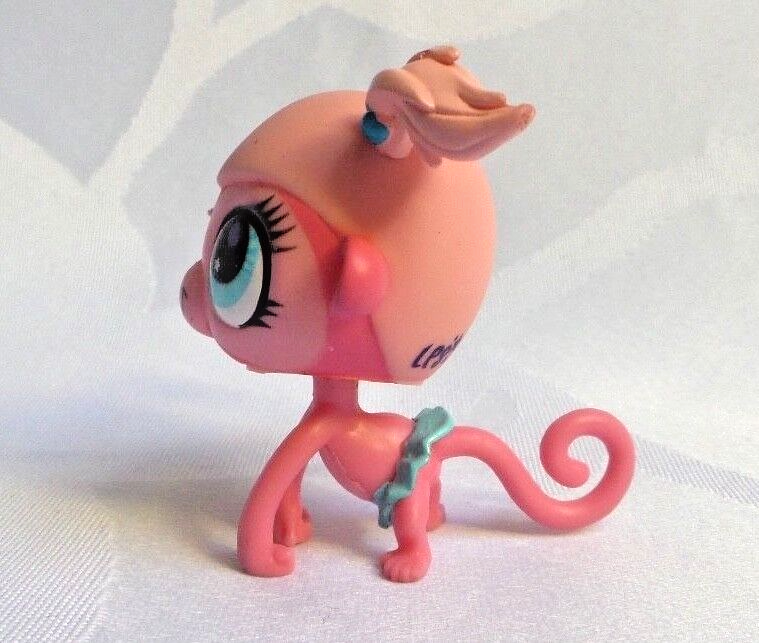Figurine Littlest Pet Shop LPS #137 Singe Araignée Hasbro - Occasion