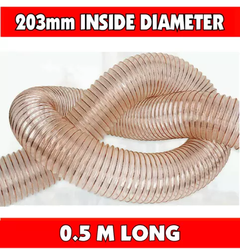 Hose Dust Ducting Ventilation CNC PU Flexible Air Exhaust Pipe 25mm to 300mm - Picture 84 of 127