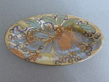 Charlotte Rhead TL5 Oval Tray by Bursley Ware in excellent condition