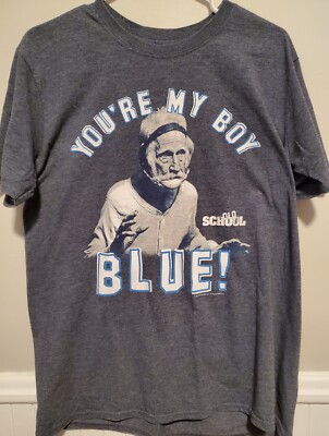 *New* Old School ''You're My Boy Blue'' Officially Licensed L Gray T-Shirt 