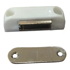 2X Push Magnetic Door Catch Latch w/ Screws Cabinet Cupboard Closer USA