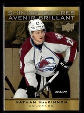 2015-16 Upper Deck Tim Hortons Shining Futures Gold Nathan MacKinnon Colorado