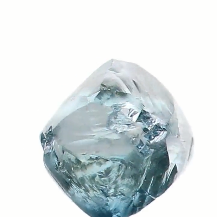 0.84 CT Natural Loose Rough Cut Diamond 4.80 MM Blue Color Rough