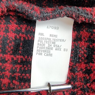 Vintage Woolrich Jacket Men XL 90s Made in USA Plaid Polartec