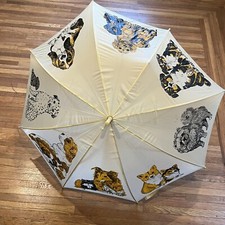 Vintage Dog Themed Umbrella Retriever Dalmatian