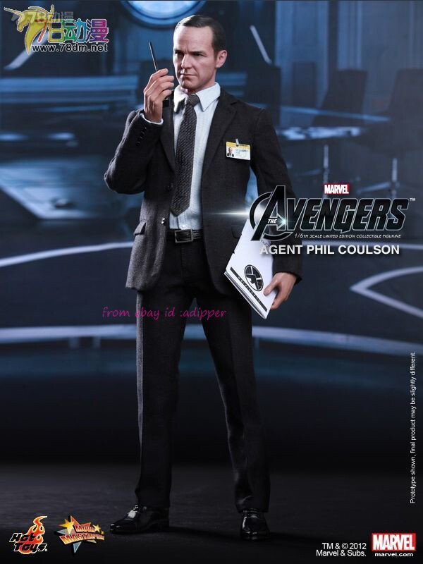 Perfect Hot Toys Mms189 1/6 The Avengers Agent Phil Coulson Action