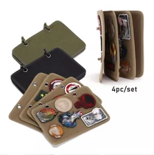 Tactical Military Patch Holder Organizer Badge Display Board Wall Hanging Panel