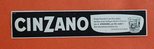 7. Cinzano on the Rocks Werbeanzeige Werbung Reklame 1960