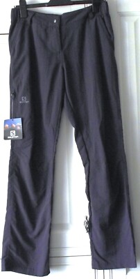 Salomon Damen Light Poly Pant Wanderhose - Blau - Gr. 12 Tall - Neu Etikett