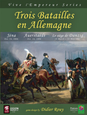 Legion Wargames Trois Batailles en Allemagne New In Shrink Wrap Fast Shipping