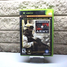 America's Army: Rise of a Soldier (Microsoft Xbox, 2005) Complete