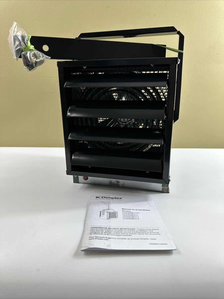 Dimplex 5,000W 240V Compact Unit Heater CUH05B31TG Hard-Wired | eBay