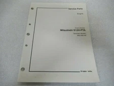 PM206 Kohler Power Service Parts Mitsubishi S12H-PTA 900/1000kW Manual #TP-6064
