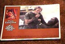 ANY WHICH WAY YOU CAN 1980 LOBBY CARD 8 CLINT EASTWOOD