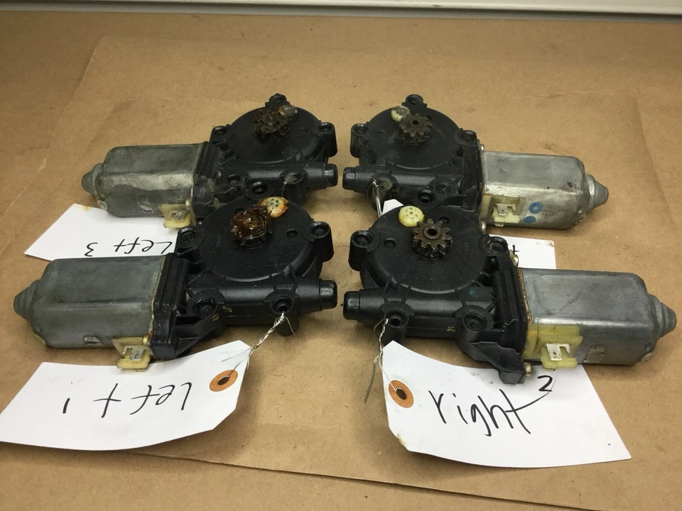 Par de motores regulares ventana izquierda derecha Porsche 911 930 964 993 84-98 #ACE479 Foto 2 de 4