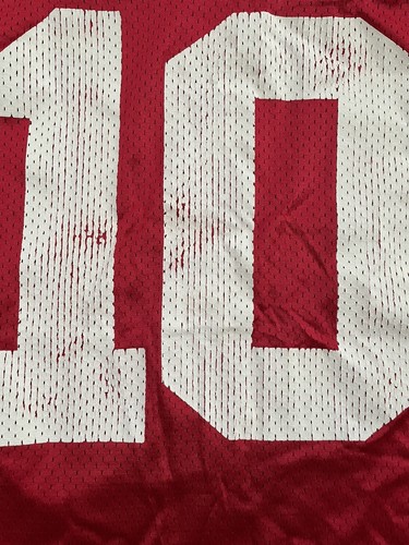 Nike Team Ohio State Buckeyes BCS National Championship 2007 Jersey Red XXL #10 - Picture 9 of 11