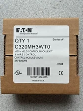 NEW Eaton C320MH3WT0 Mechanically Held Module Kit 3 Wire 30A 24V 50/60Hz for C30