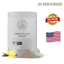 Happy Mammoth Complete Gut Repair Probiotic, Prebiotic, Fiber & Collagen Supp...