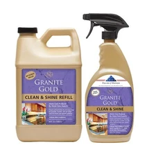 Granite Gold Clean Shine 88 Fl Oz Cleaner and Polish for Natural Stone