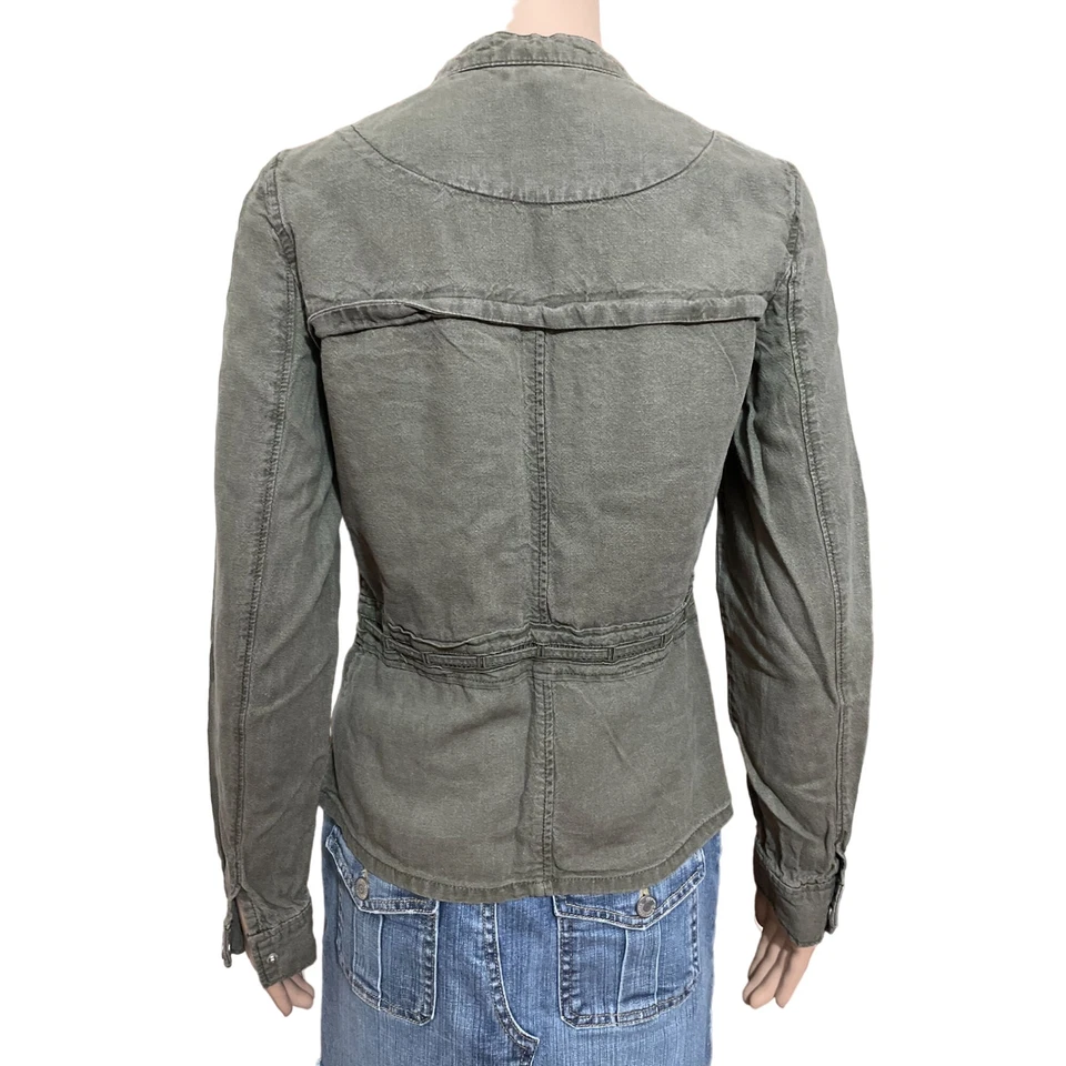 Maurices Green Button Closure Jacket Size XS - Image 3 of 3