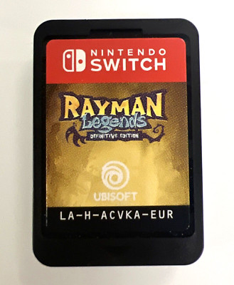 Rayman Legends Definitive Edition Nintendo Switch Spiel Disc Karte Spielkarte