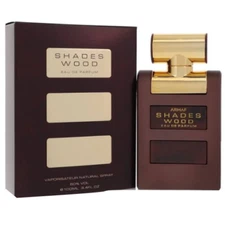 Shades Wood by Armaf 3.4 oz EDP Cologne for Men New In Box