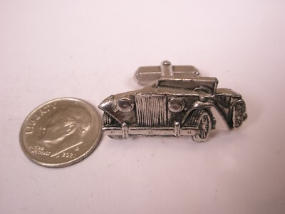 Open Roadster Coupe SINGLE Vintage Cuff Link replace lost/broken