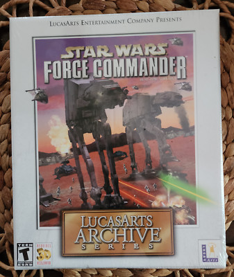 Star Wars Force Commander PC Game  - New US Retail Store Big Box Edition Sealed
