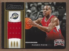 2012-13 Panini Threads Authentic Threads #27 Randy Foye Jsy - NM-MT