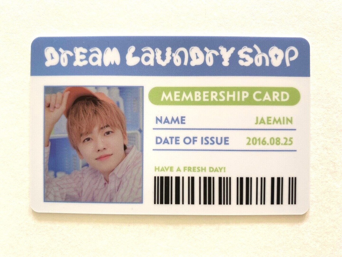 NCT Dream Laundry Shop Card Pack Official Trading Photocard Jeno