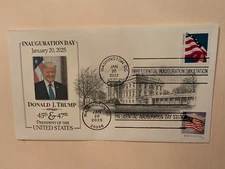 *RARE* Trump Official Inaugural Cover Canceled 1/20/17(45th.) & 1/20/25(47th.)