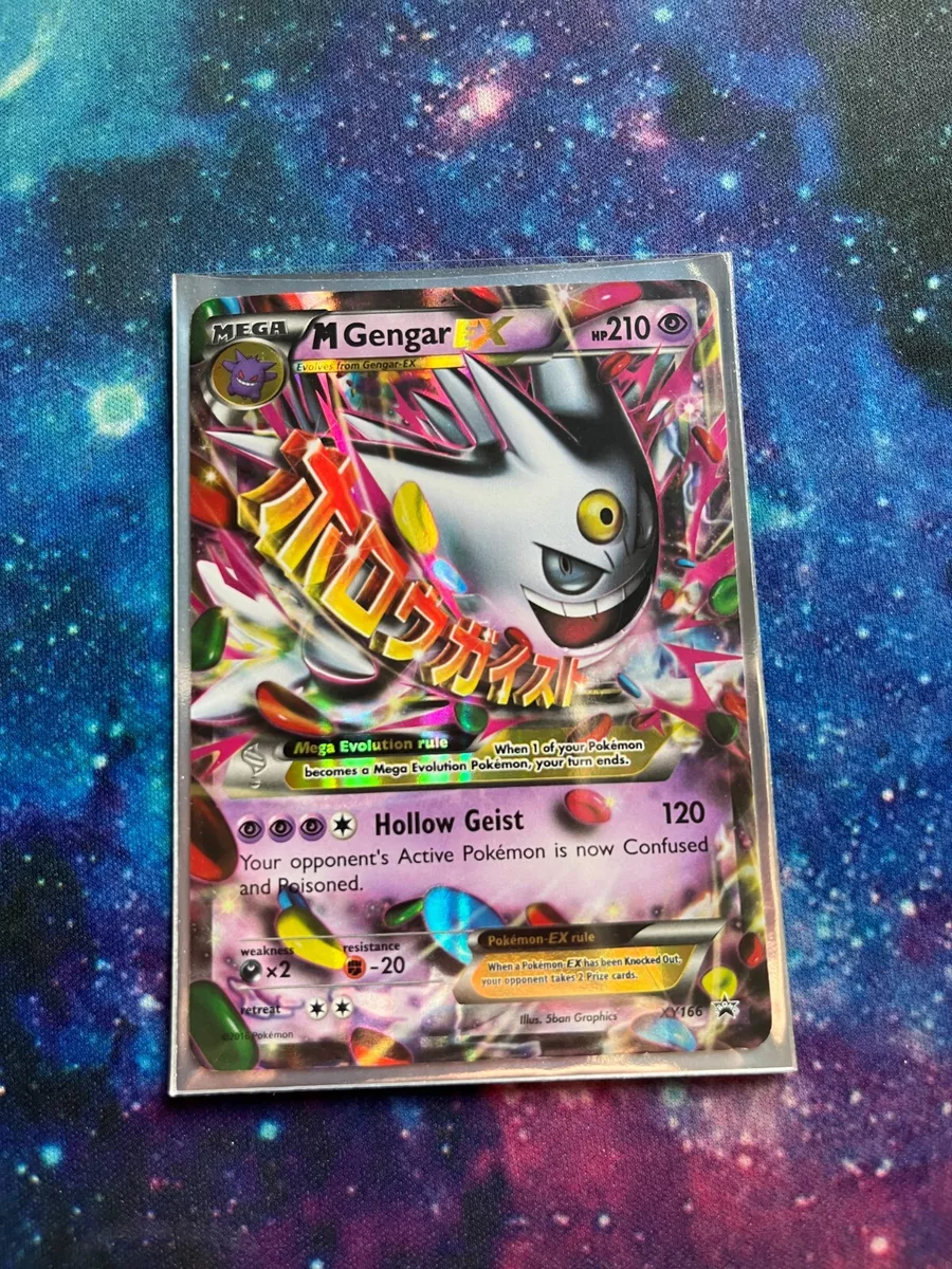  Mega Gengar EX - XY166 - XY Black Star Promos - XY Black Star  Promos : Office Products