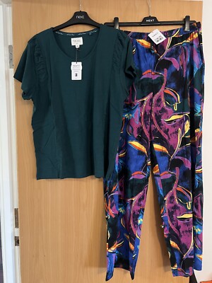 NEXT Relaxed Fit Pyjama 3er Pack - Bequeme Schlafanzüge