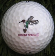 Desert Springs Golf Club Titleist logo ball new 1141