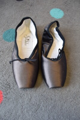 Exam Grishko Demi Pointe Shoes Black Satin Grishko Exam Demi