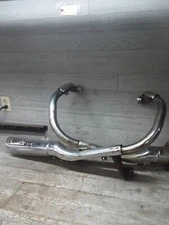 1985 85 85-90 Kawasaki en450 454 LTE Engine Motor Exhaust Header Muffler 