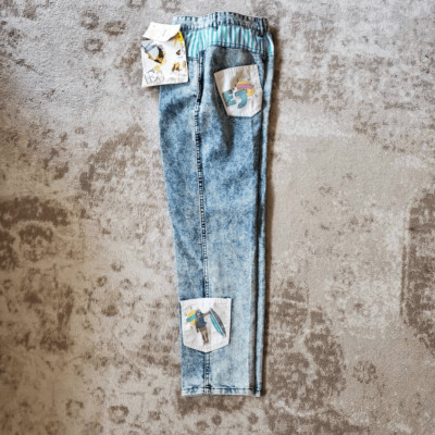 EJ Gitano Jeans 1980s Girls SZ 14 Deadstock NWT