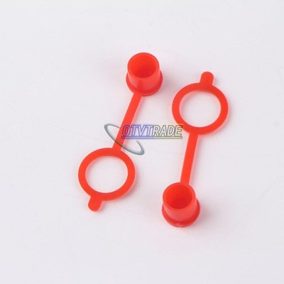 25PCS M10 Dust Caps for Grease Zerk Nipple Fitting Red new &ex