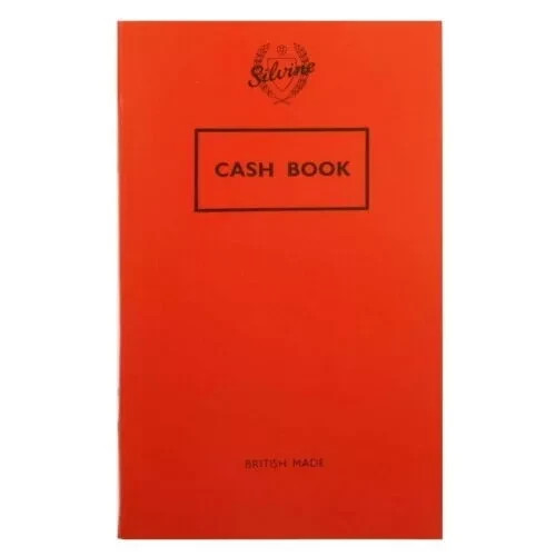 Pack of 2 Silvine Cash Book - Memo Note Pad Accounting Money Keeping