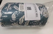 Southshore Fine Linens  Vintage Garden KING Quilt Set Vintage Smokey Blue