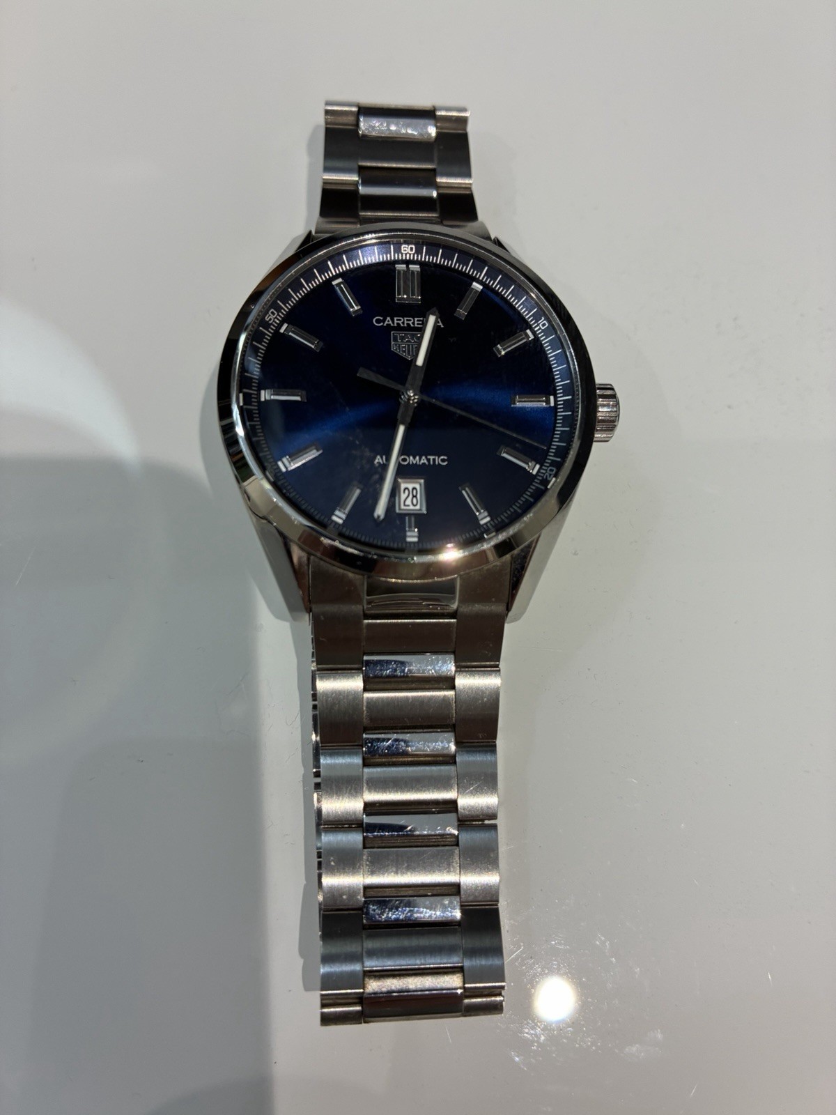 TAG Heuer Carrera Deep Navy Stainless