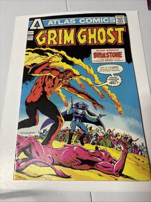 Grim Ghost #3 Atlas Comics 1975 We Combine Shipping ￼