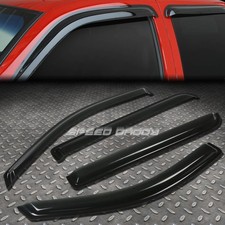 For 04-08 F150 Super Crew Smoke Tint Window Visor Shadesun Windrain Deflector
