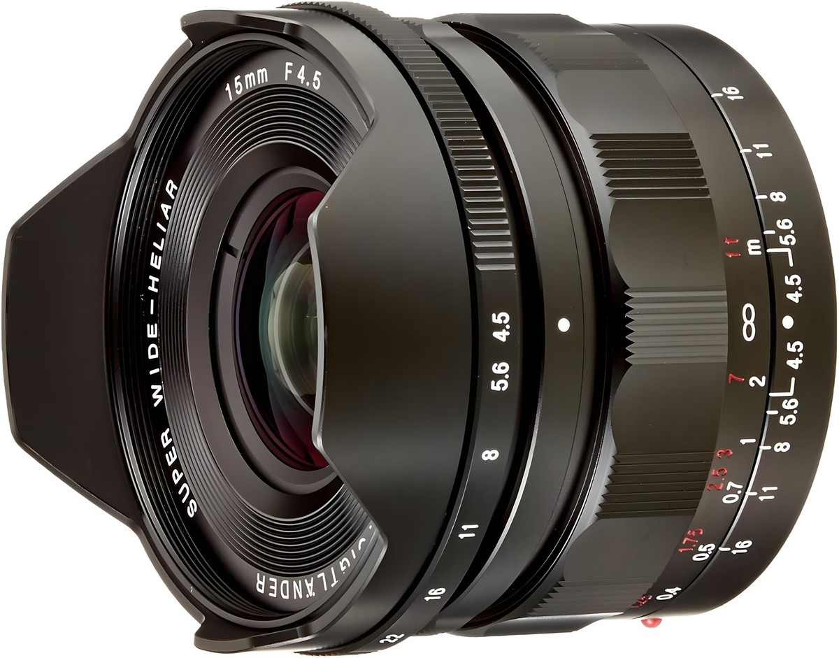 VoightLander Single Focus Wide Angle Lens SUPER WIDE-HELIAR 15mm