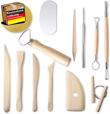 Töpferwerkzeug Set für Keramik Modellieren und Schnitzen, 13 Teile