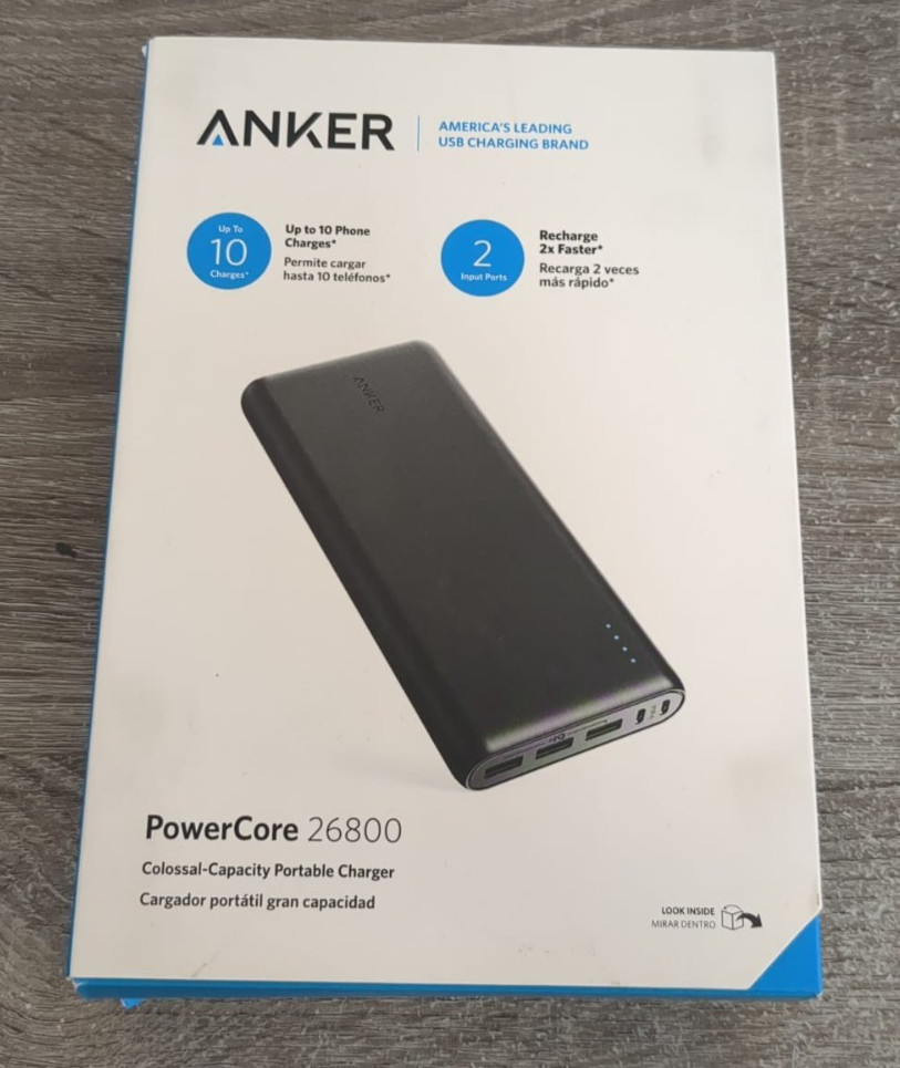 Anker PowerCore 26800mAh 3-Port Power Bank Portable Charger