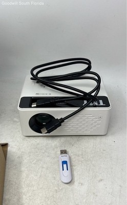 TMY V08 Built-In Speakers Portable Home Theater Mini Projector Not Tested