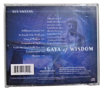 その他 Gaya of Wisdom [CD] GUY SWEENS - Gaya Of Wisdom CD (Gemini Sun GSR1810 / Siddharta's